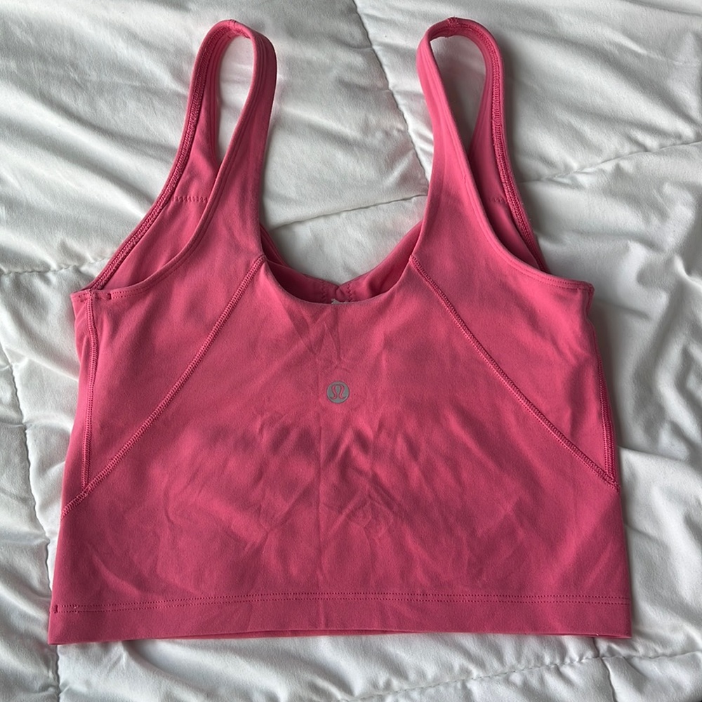 pink align tank